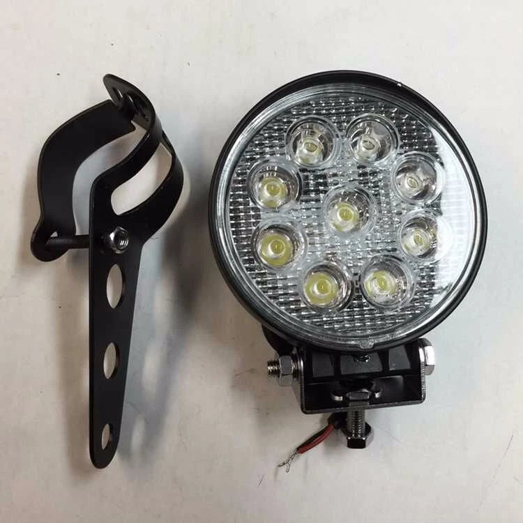 27W Spot LED Off Road Work Light for Universal (12V-24V) - 9 LED