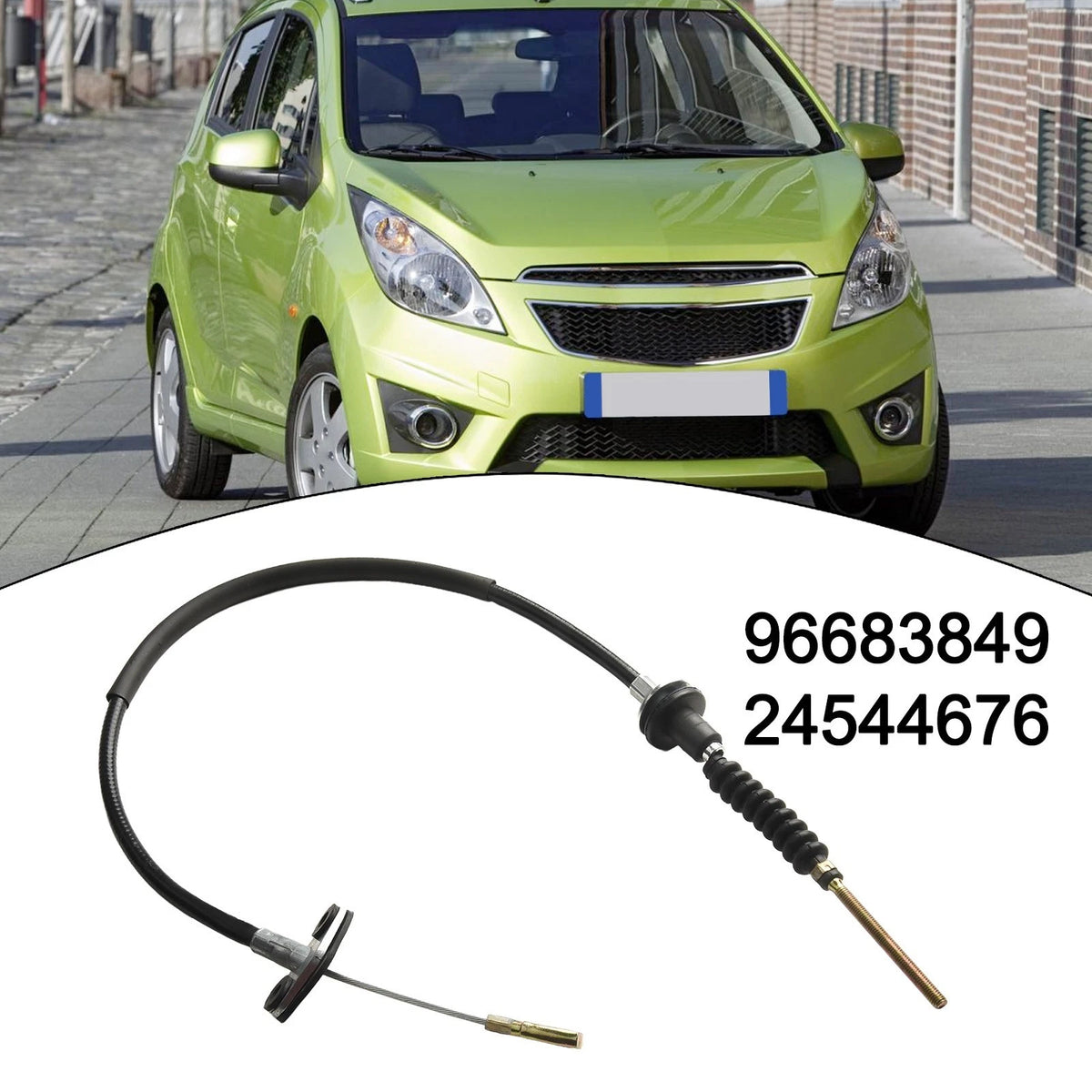 Front Clutch Cable for Chevrolet For Spark M300 Easy Replacement Option