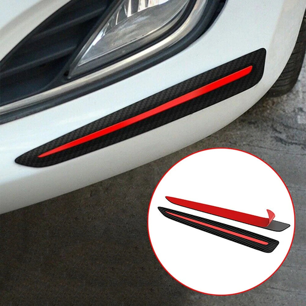 Set of 2 Rubber Bumper Protector Strips for