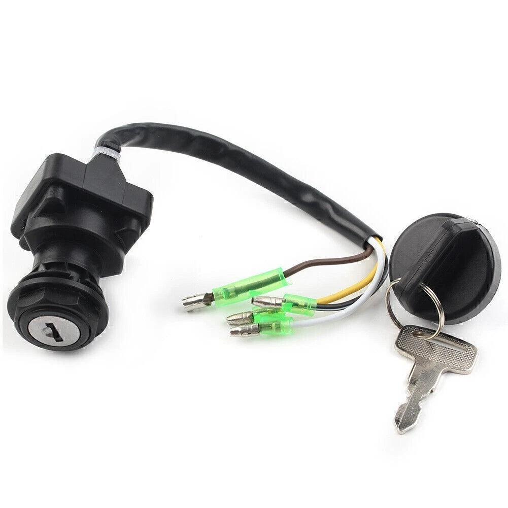 Ignition Key Switch Assembly for Kawasaki Bayou 220 KLF220 (1988–1995)