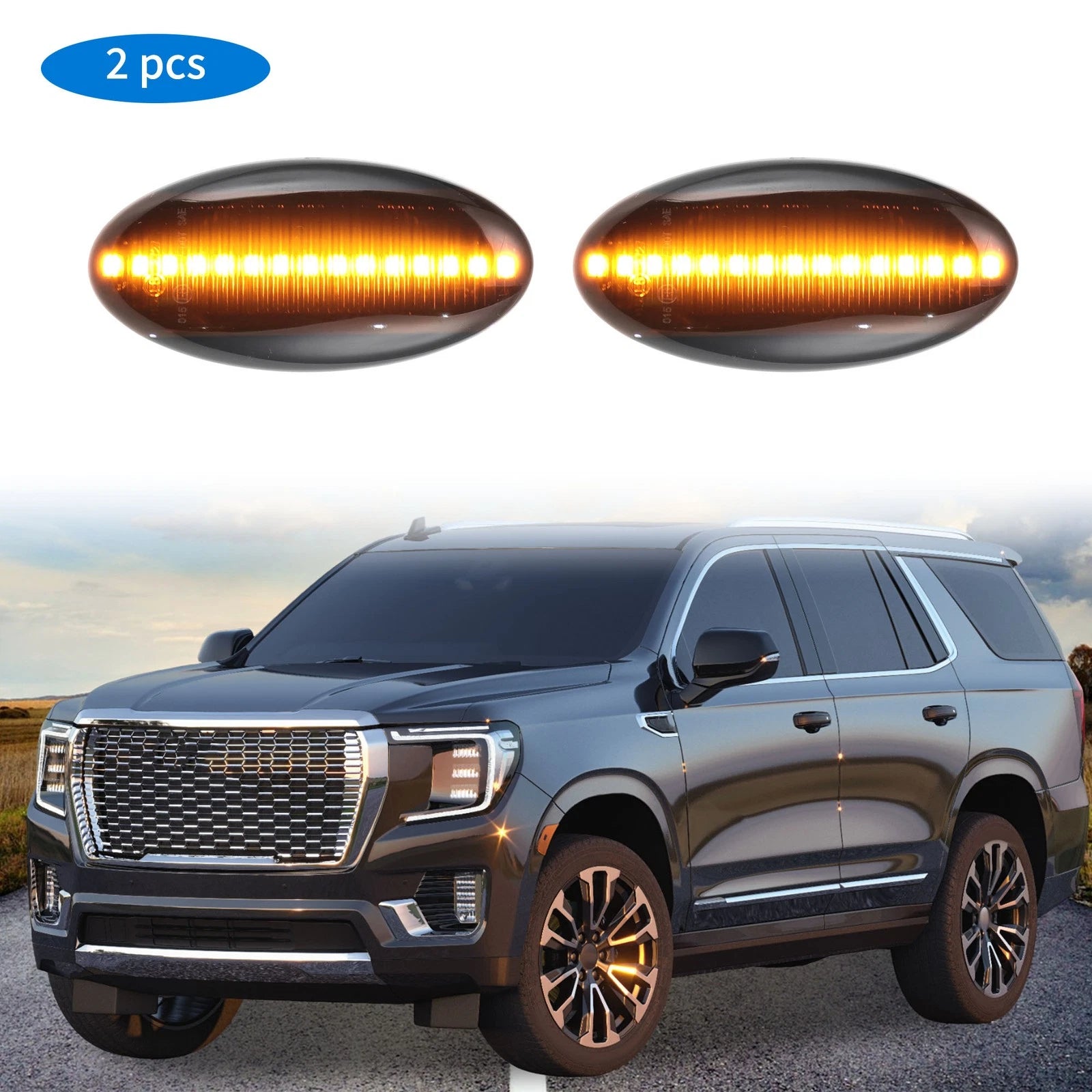 LED Side Fender Marker Light for Subaru Impreza G12 (2008–2011) 2 Pack