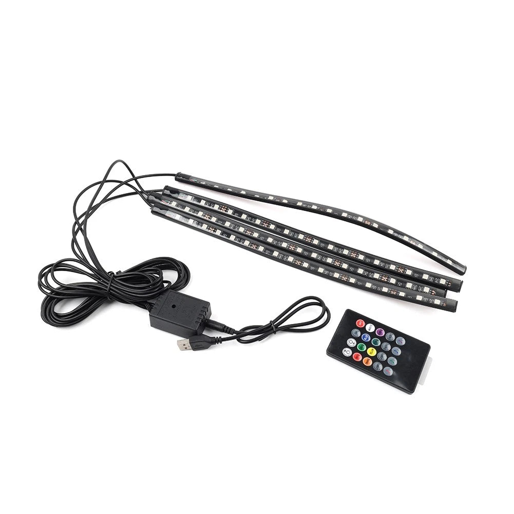 RGB Remote Control Floor Atmosphere Light for Universal Use