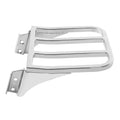 Chrome Sissy Bar Backrest Luggage Rack for Harley Dyna