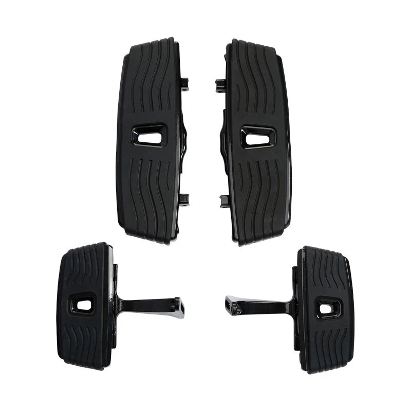 Driver & Passenger Floorboards for Harley CVO Street Road Glide (2023–2025) Black