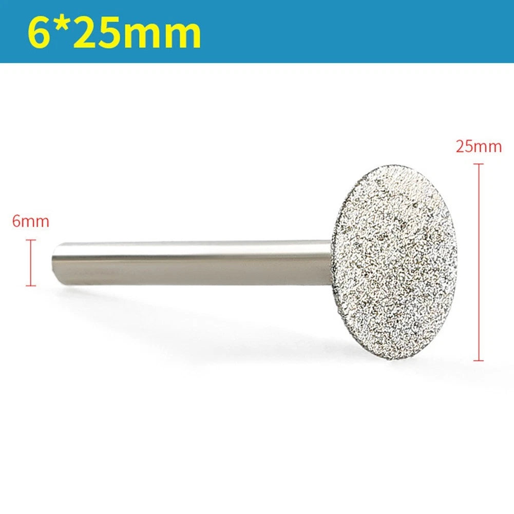 Grinding Bit Set of 10 with 6mm Shank - 6/8/10/14/16/18/20/22/25/30mm
