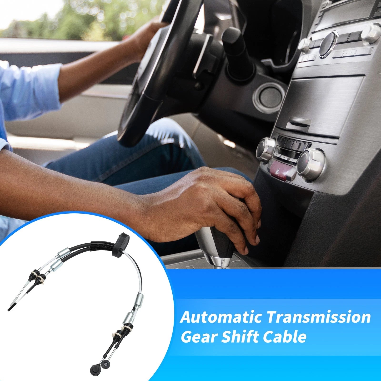 Manual Transmission Shift Shifter Cable Replacement for Chevy Cruze (2011–2016)