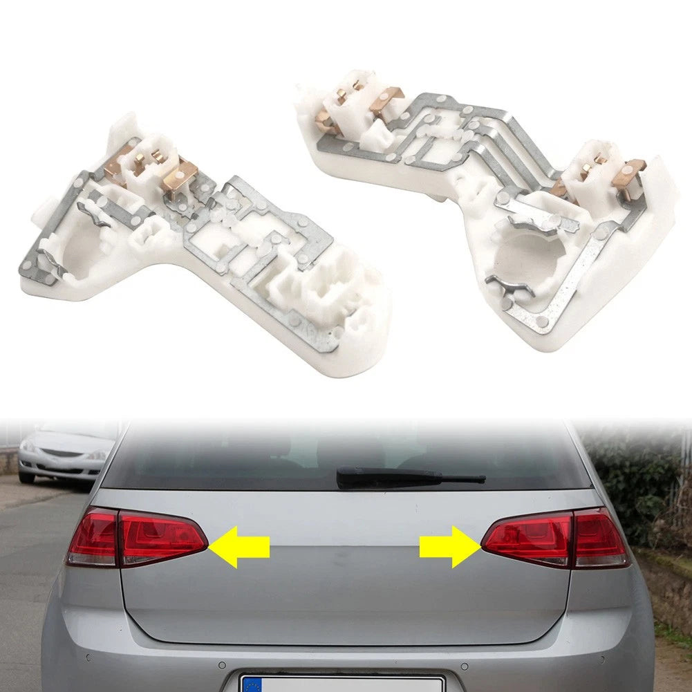 2X Inner Tail Light Bulb Carrier for VW Golf (2013–2017)
