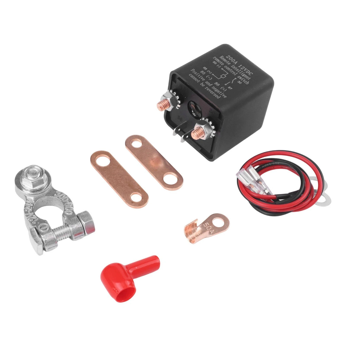 Remote Controlled Battery Isolator Switch 12V 200A for Vehicle Protection