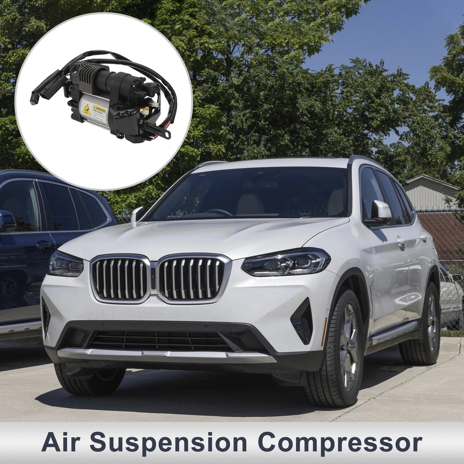 Air Suspension Compressor for Ram 1500 (2013–2018) No. 4877128AB