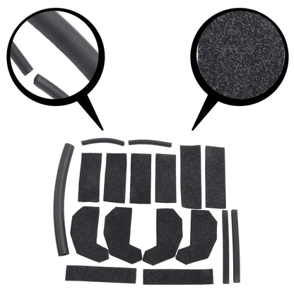 Hardtop Headliner Roof Seal Kit for Jeep Wrangler JK (2007–2018)