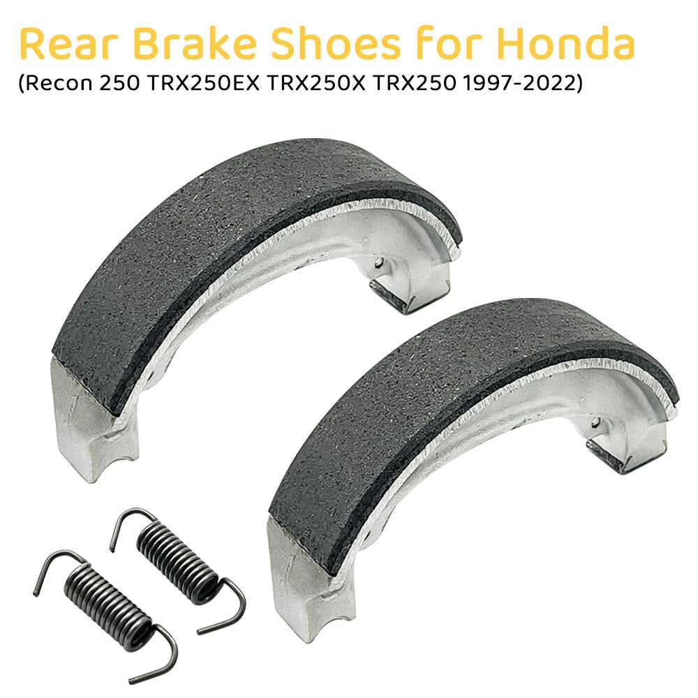 Rear Brake Shoes for Honda Sportrax 250 TRX250EX/TRX250X (2001–2022)