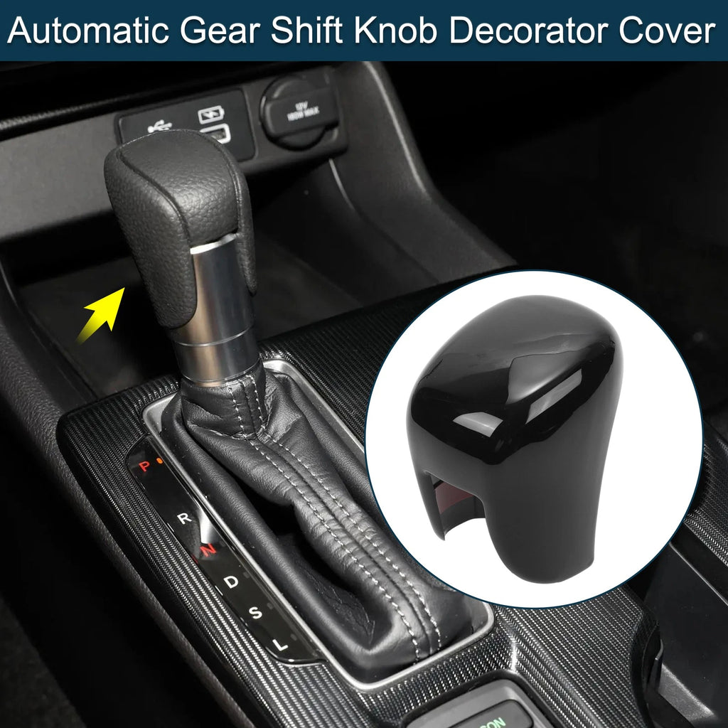 Automatic Gear Shift Knob Cover for Honda Civic (2022–2025) Black