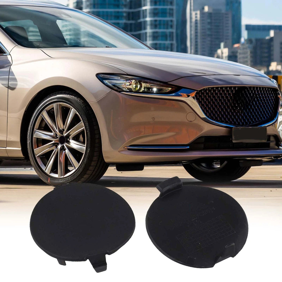 Tow Hook Cover for Mazda 6 For Atenza 2018 2021 Front Right Side Repair Part