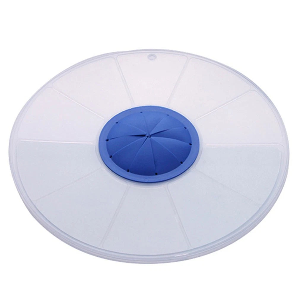 Silicone Splash Guard Bowl Cover for Kitchen Mixer (Clear Design)