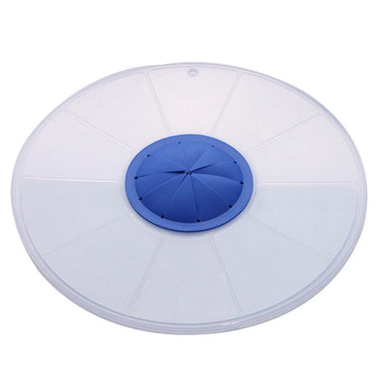 Silicone Splash Guard Bowl Cover for Kitchen Mixer (Clear Design)