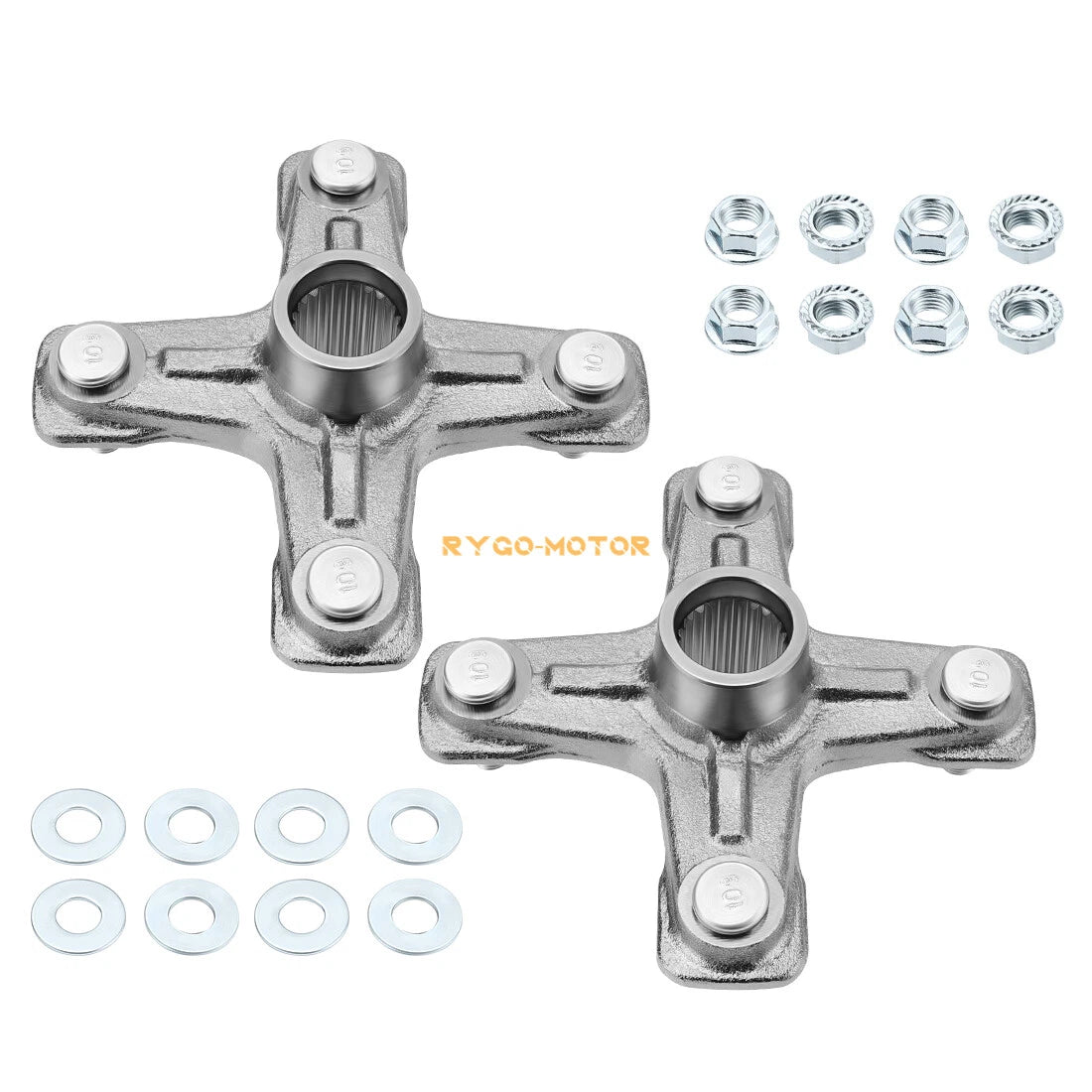 2 Rear Axle Wheel Hubs for Yamaha (1PE-F53K0-00-00, 1S3-25383-00-00, 1S3-25383-10-00)