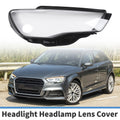 Headlight Lens Cover Front Right Replacement for Audi A3 (2013–2015)