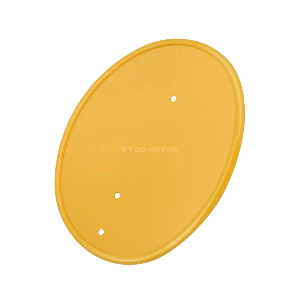 Yellow Front Side Number Plate for Honda Z50 Z50R MR50 XR75 (1974–1987)