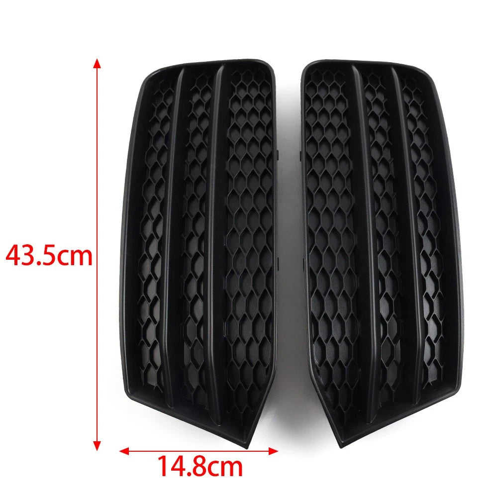 Honeycomb Mesh Front Bumper Grille Cover for Audi A1 (2014–2018)