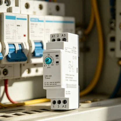 Adjustable Time Relay ERV-60 for Air Conditioning Systems (AC220V)