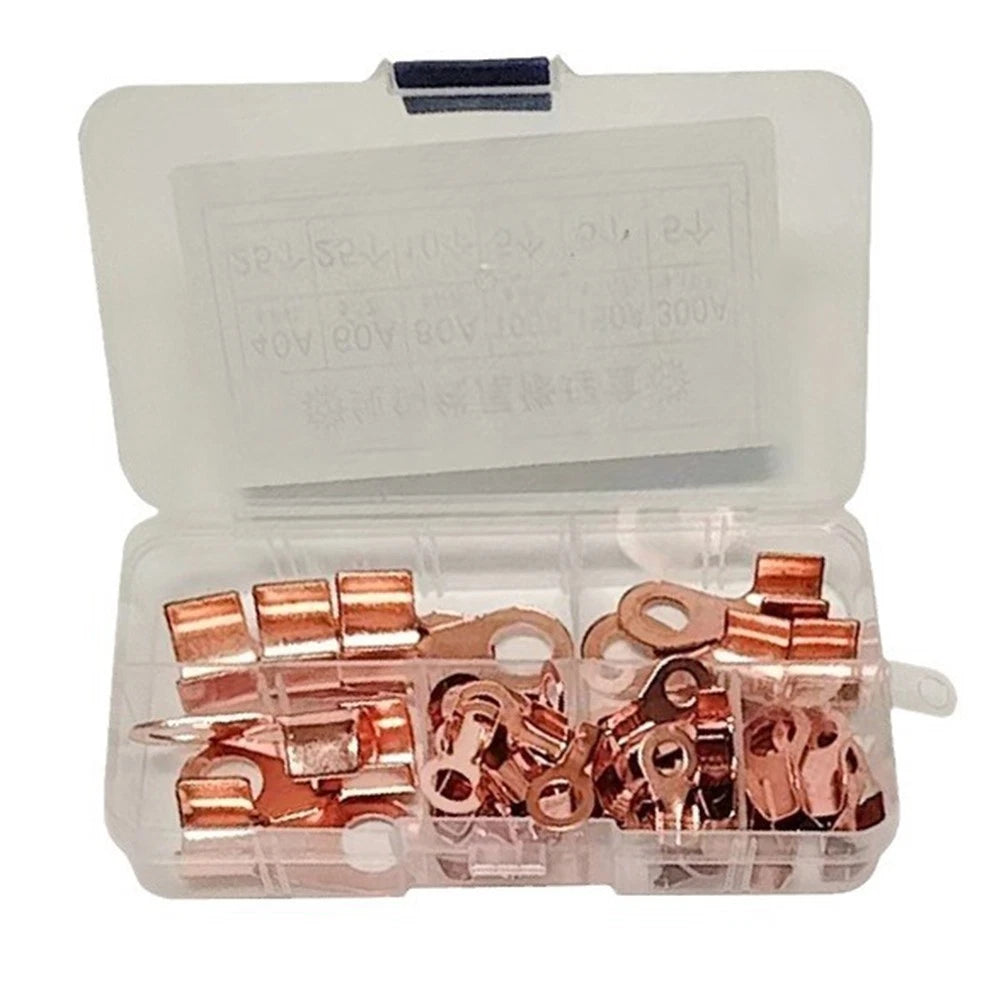 75PCS Crimp Connector Kit for Battery Cable Splice (40-300A)