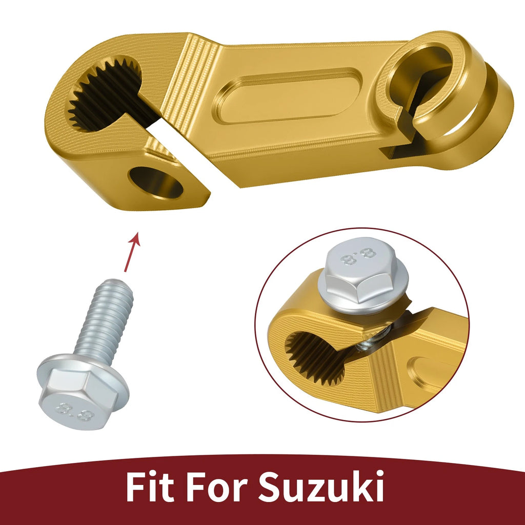 Yellow Clutch Release Arm 23271-20902 for Suzuki Quadracer 250 LT250R (1985–1992)