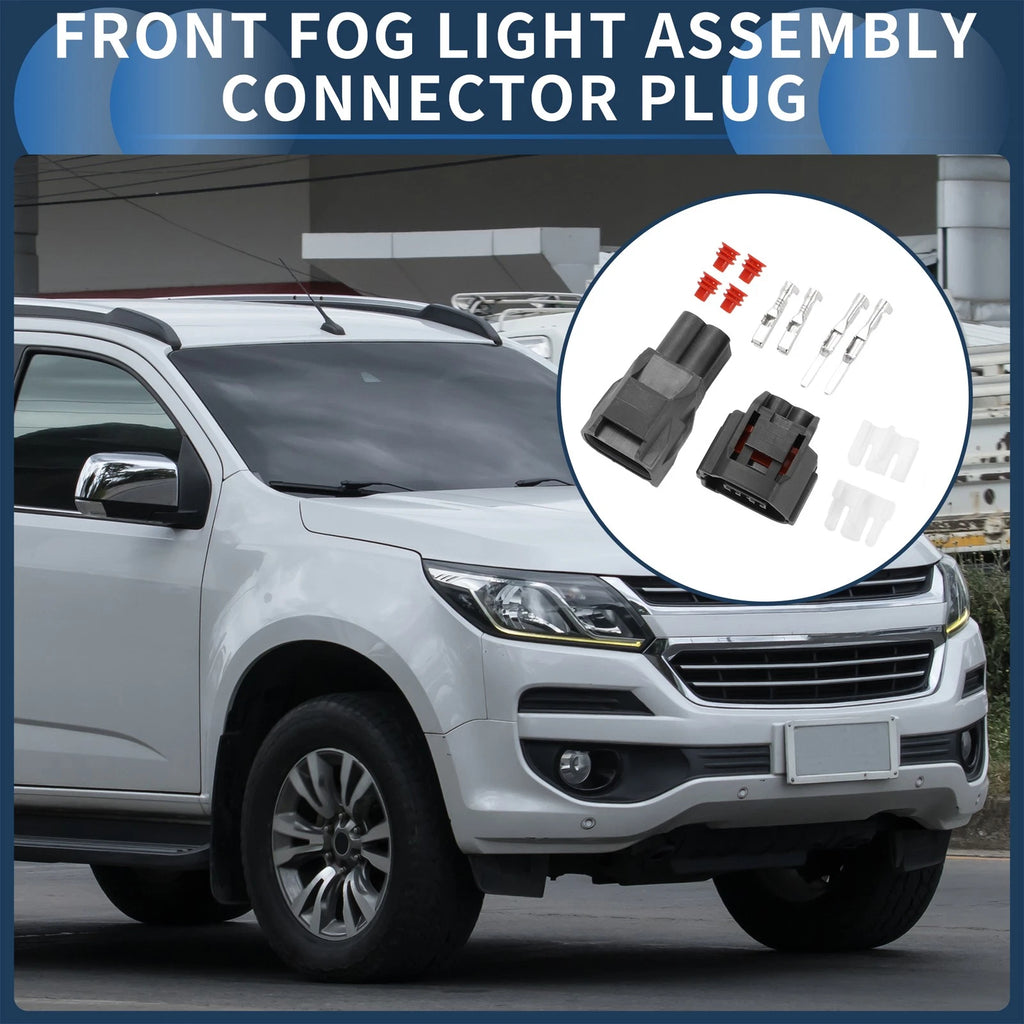 2 Pin Front Fog Light Connector Plug Replacement for Chevrolet (2005–2026)