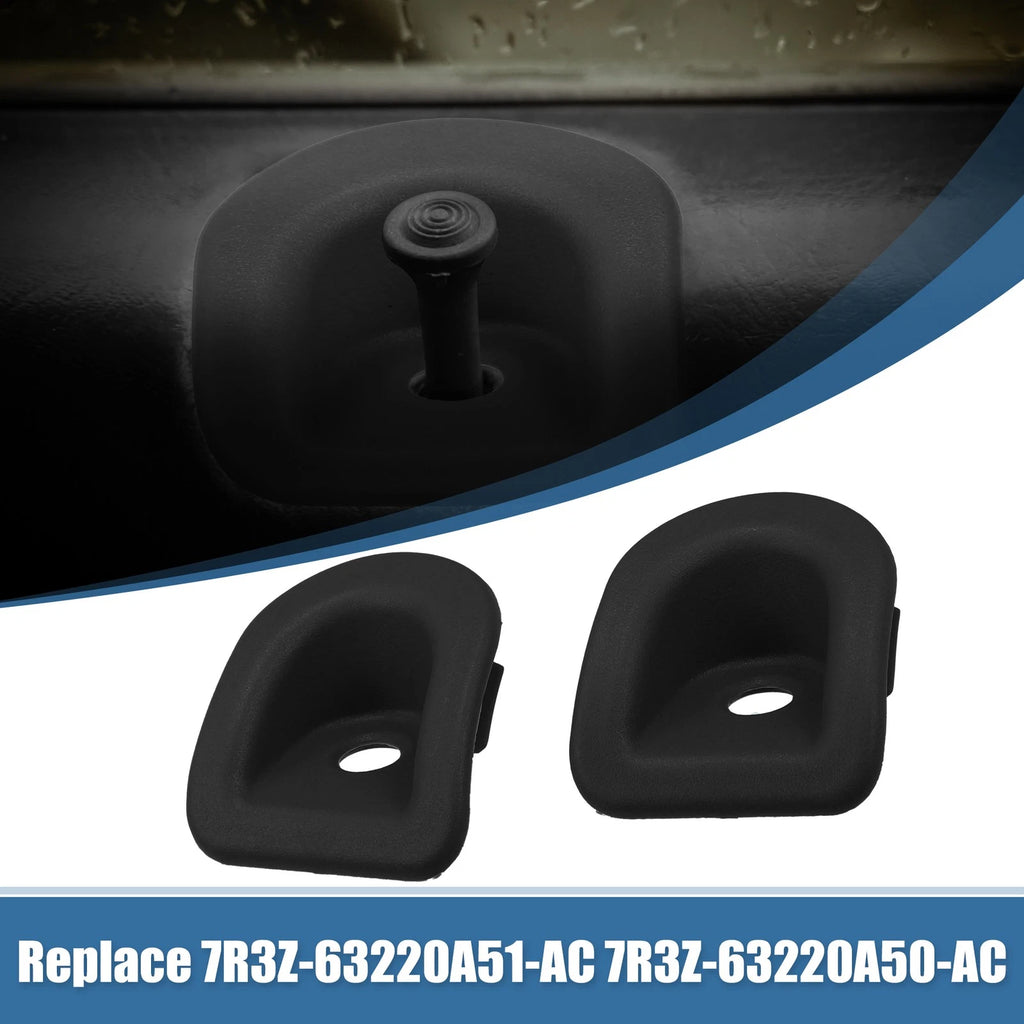 Door Panel Trim Lock Knob Grommet Pair Replacement for Ford (2002–2011)