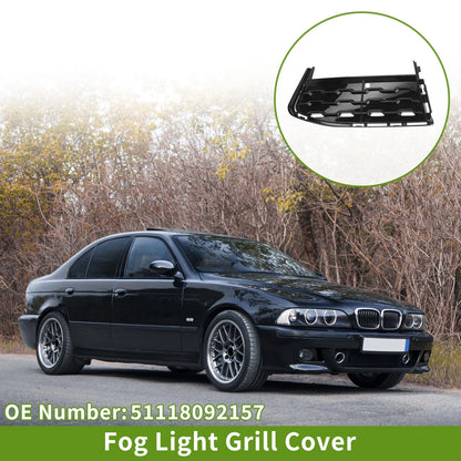 1 Pc Fog Light Grill for BMW 7 Series (2015–2020) No. 51118092157 Black