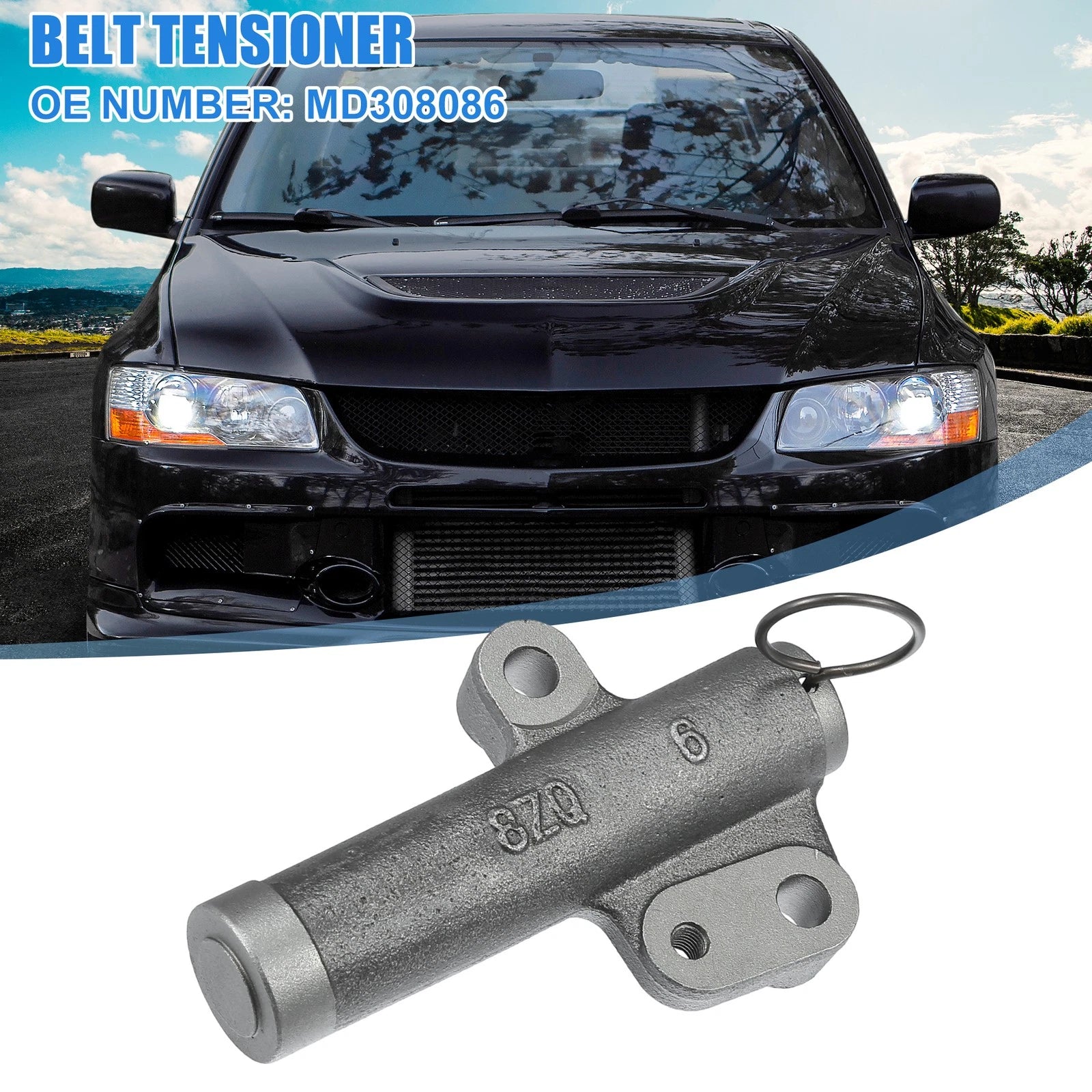 Engine Timing Belt Hydraulic Tensioner Replacement for Mitsubishi Outlander (2003–2008)