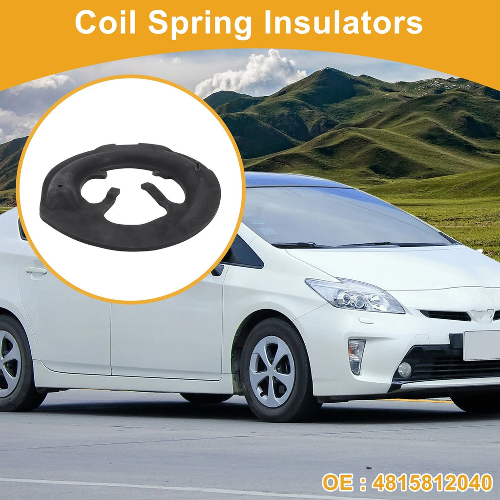 Lower Coil Spring Insulator Replacement for Toyota Auris (2008–2008) Rubber 1pc