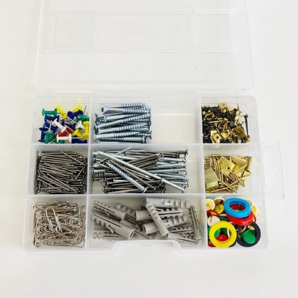 570 Piece Screw Set for Hanging Artwork Mirrors and More