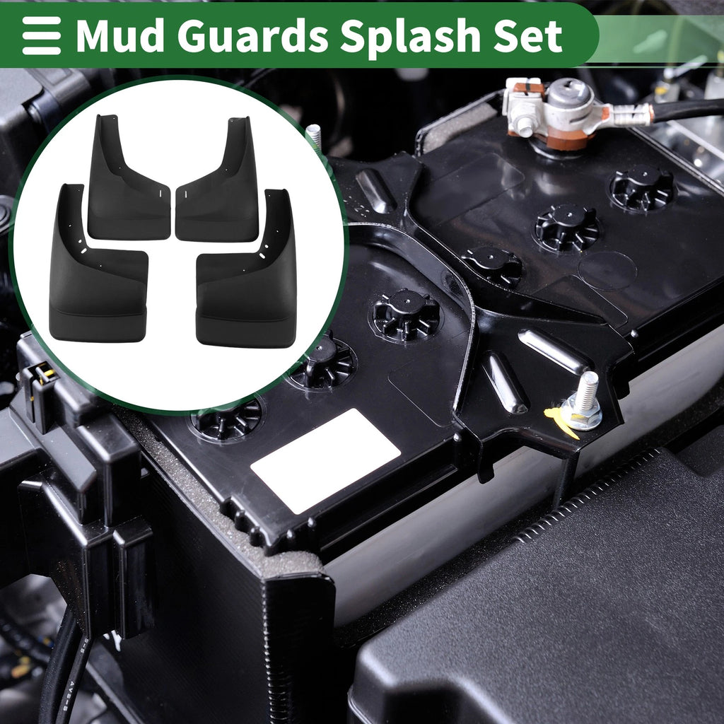 Mud Flaps Splash Guards Front Set for Chevrolet Silverado (1999–2006)