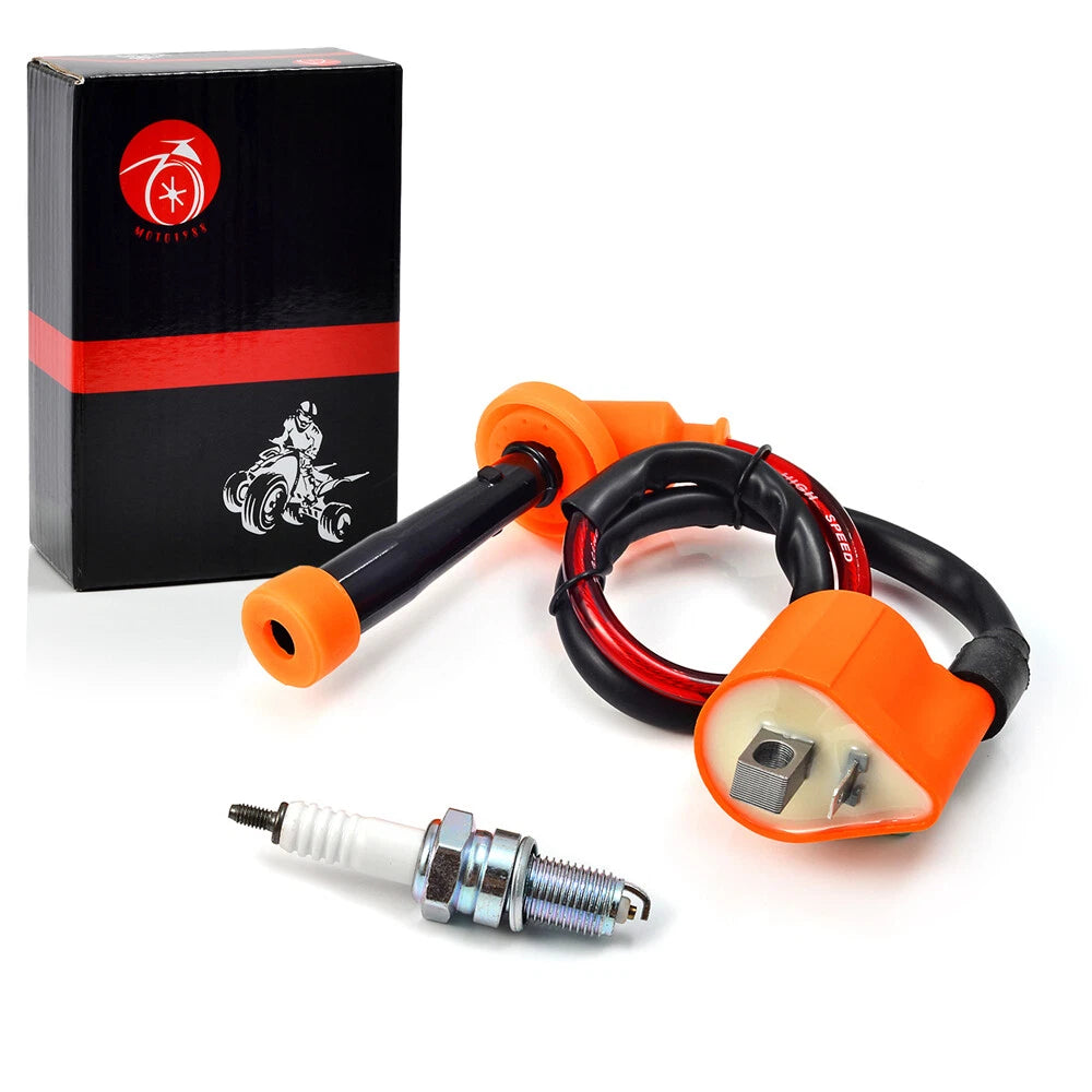 Ignition Coil Spark Plug for Yamaha Rhino 660 YXR660 (2006–2007)