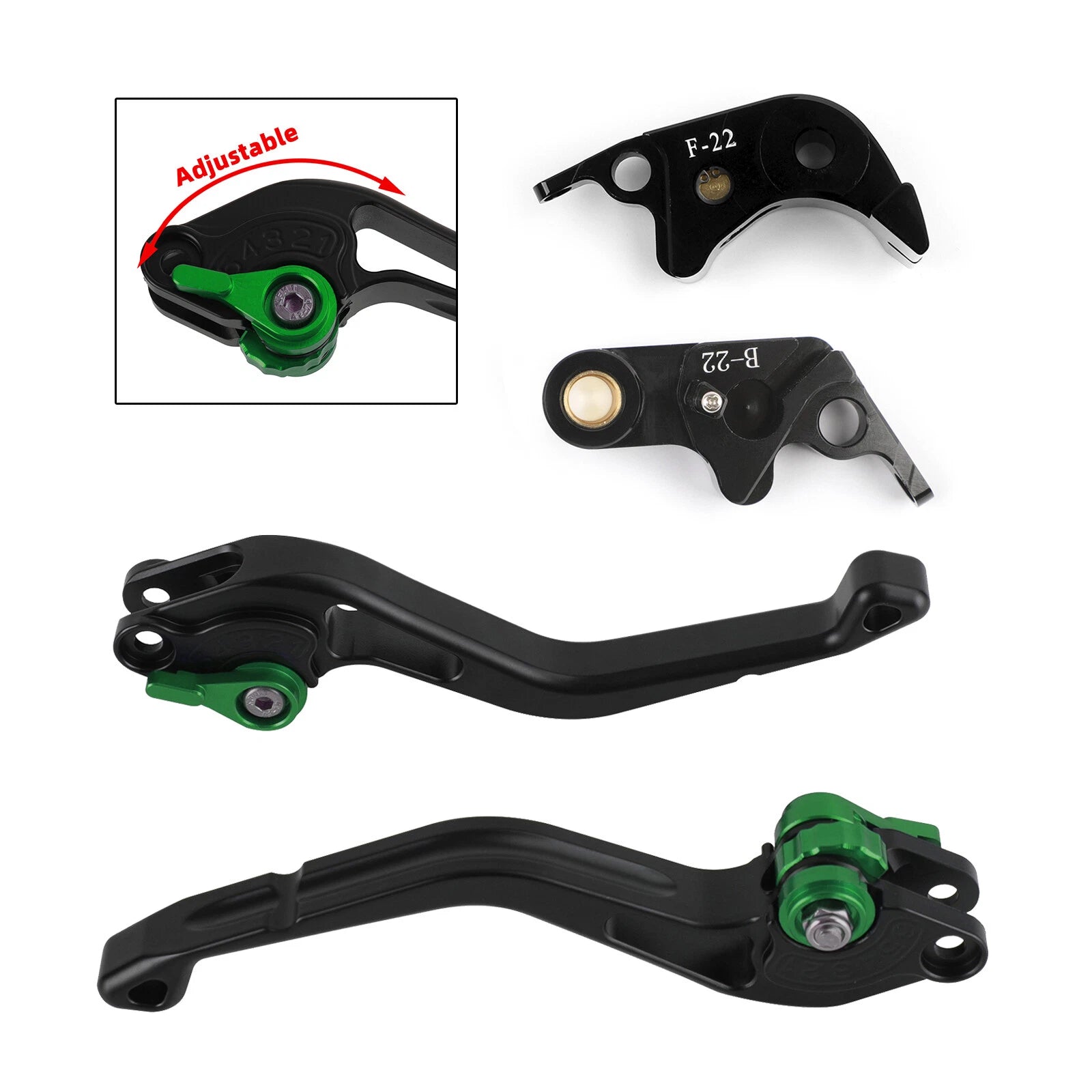 Short Clutch Brake Lever for BMW S1000R S1000RR (2015–2018) T9