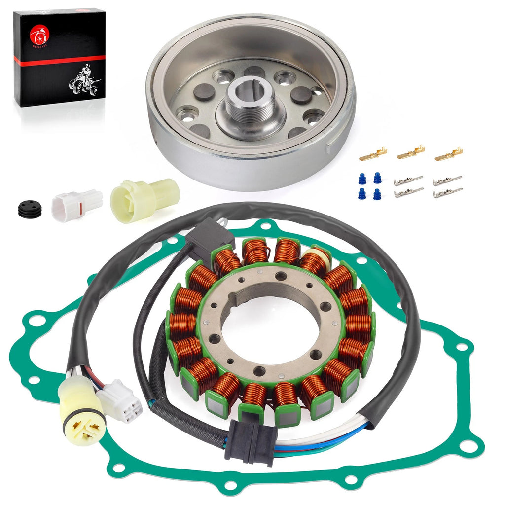 5KM-81450-11-00 Flywheel and Stator for Yamaha Grizzly 660 (2003–2008) Rhino 660 (2004–2007)