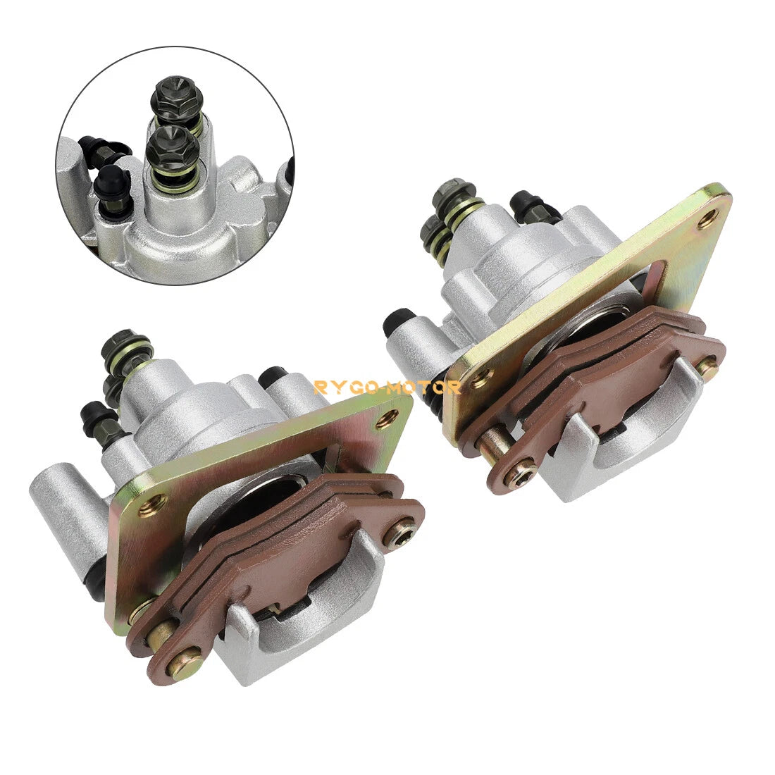 Set of 2 Front Left & Right Brake Calipers for CF-Moto CF Moto 500 X5 (2007–2018)