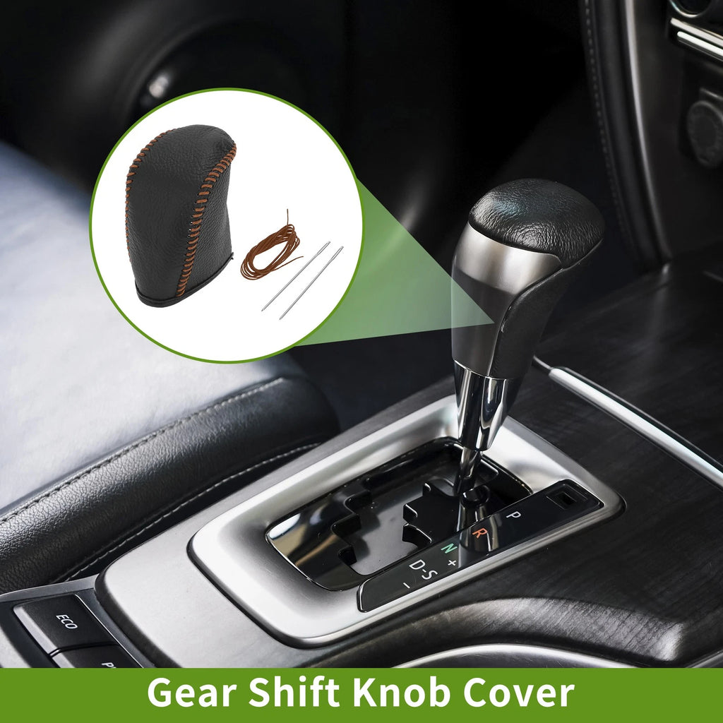Gear Shift Knob Cover Replacement for Dodge Journey (2011–2020) Pebbled Black