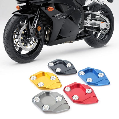 CNC Side Kickstand Extension Plate Pad for Honda CBR600RR (2007–2015)