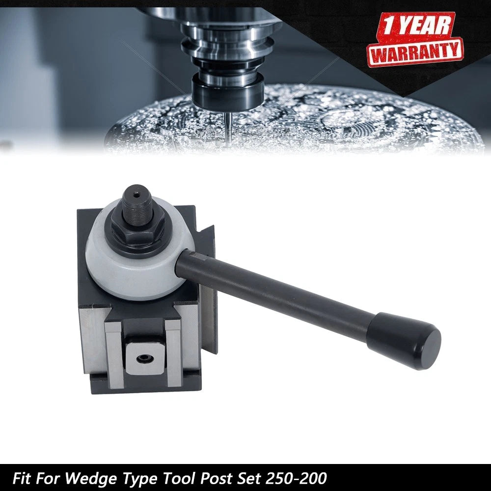 Precision BXA 250-200 Quick Change Tool Post for 10-15" Lathes (10-15)