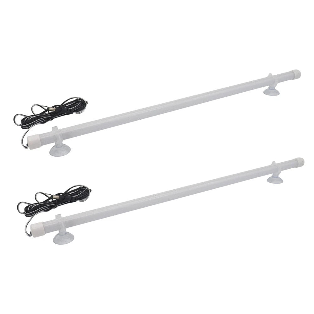 2Pcs 12V 5W White LED Interior Light Bar for RV Trailer