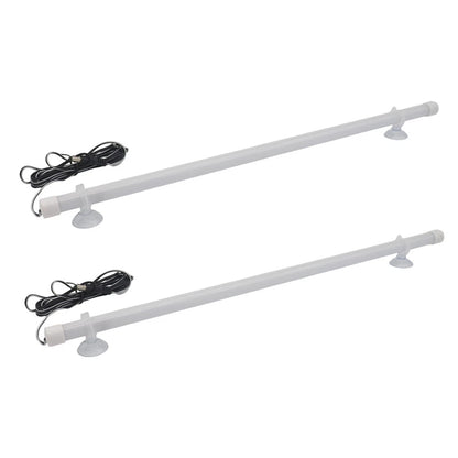2Pcs 12V 5W White LED Interior Light Bar for RV Trailer