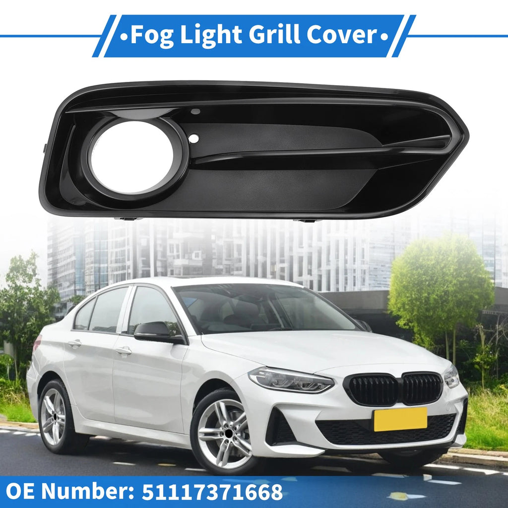 Front Right Fog Light Grill Replacement for BMW 1 Series (2015–2018)