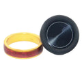 Tail Cap Set for Boat Raft Pole (Rubber Cork + Metal Ring)