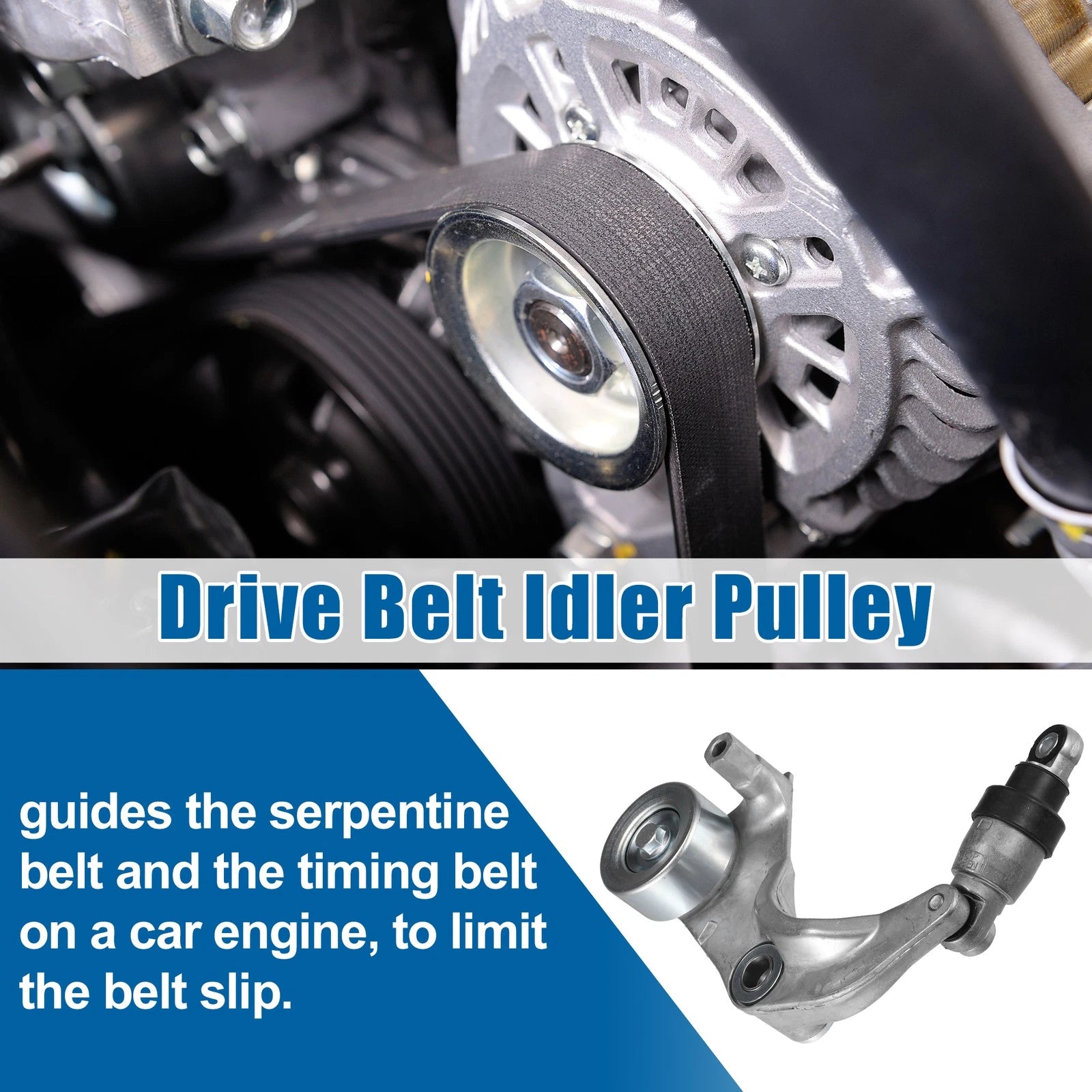 Serpentine Tensioner Assembly Replacement for Honda Civic (2007–2011)