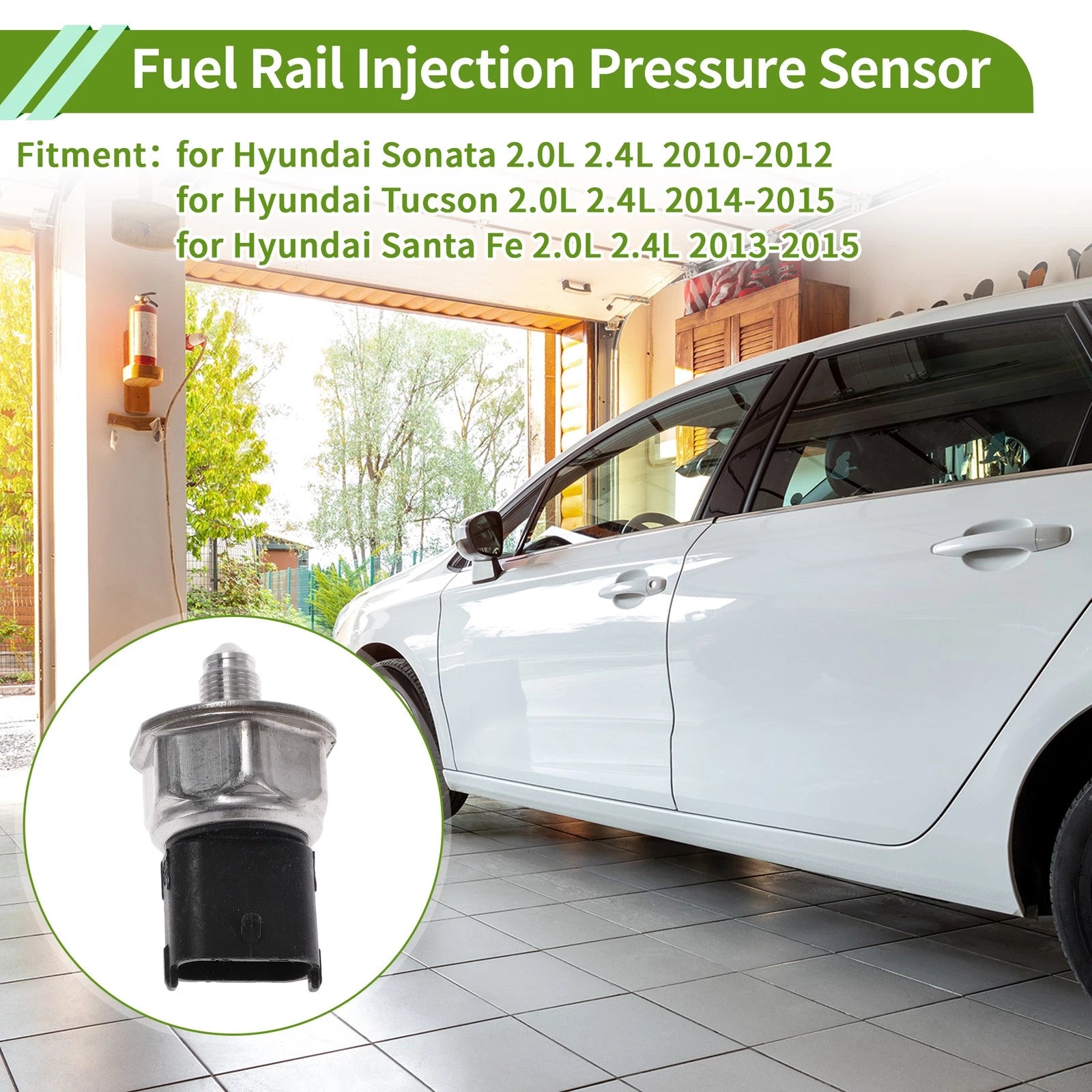 Fuel Injection Pressure Sensor Replacement for Hyundai Sonata (2011–2019)