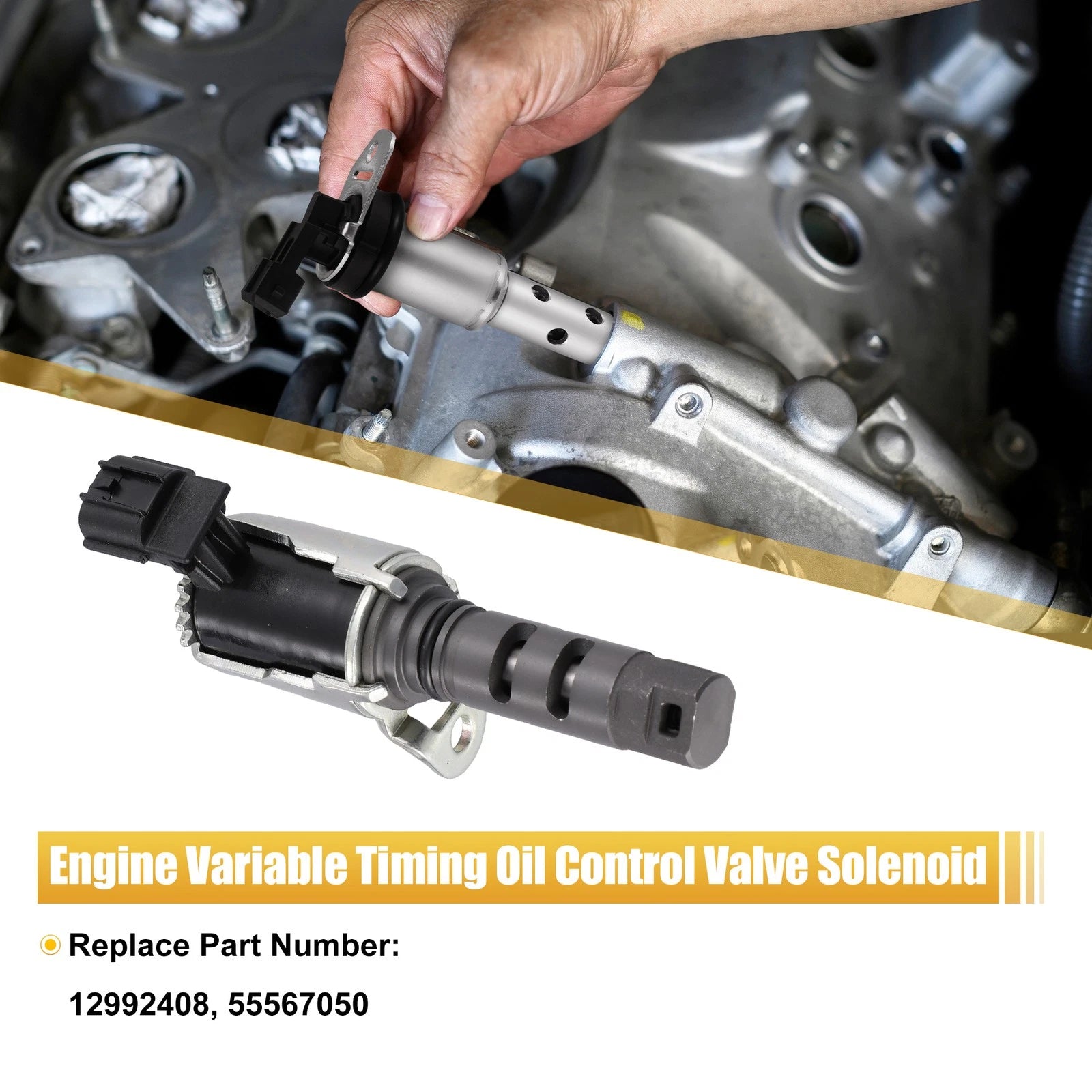 Variable Valve Timing Control Solenoid OEM Replacement for Toyota Solara (2002–2008)