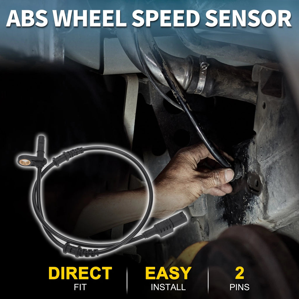 ABS Speed Sensor 2pcs Front Left Right Replacement for Mercedes CLS550 (2007–2011)