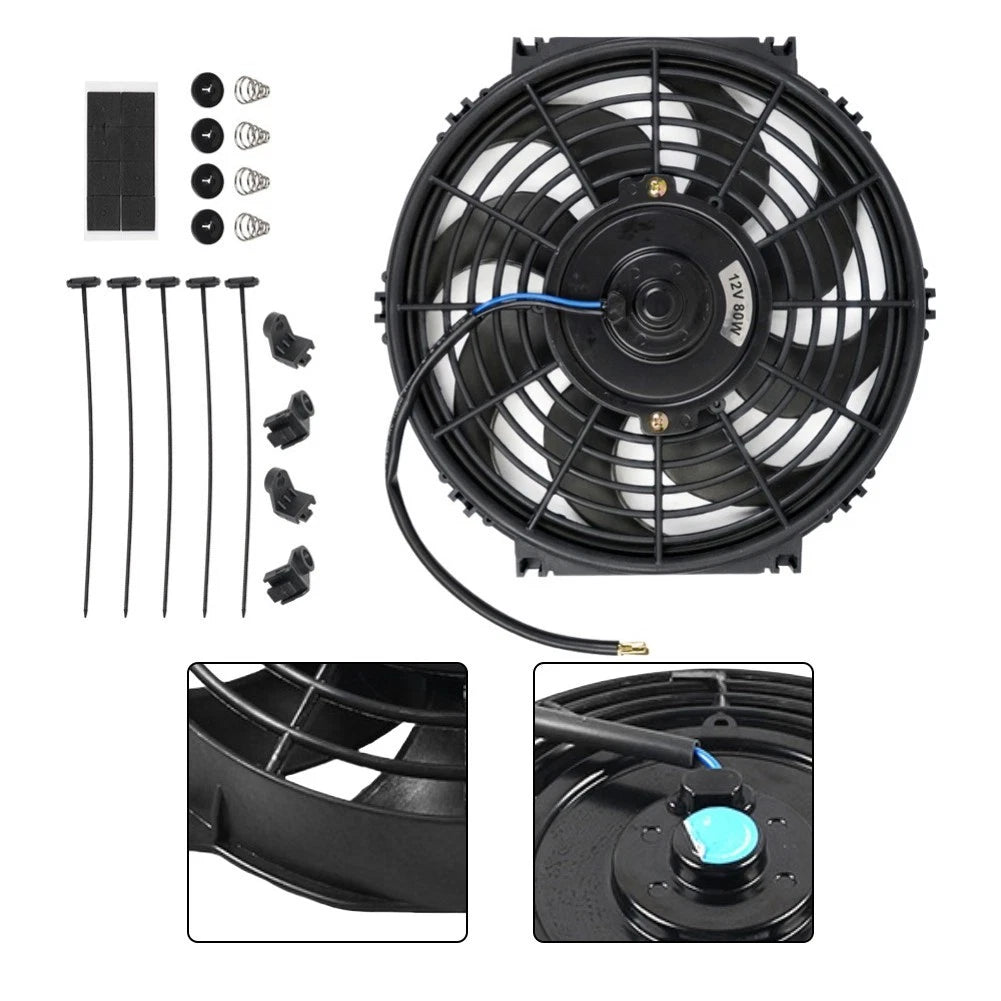 10 Inch Engine Radiator Fan 2000 RPM for Universal Applications