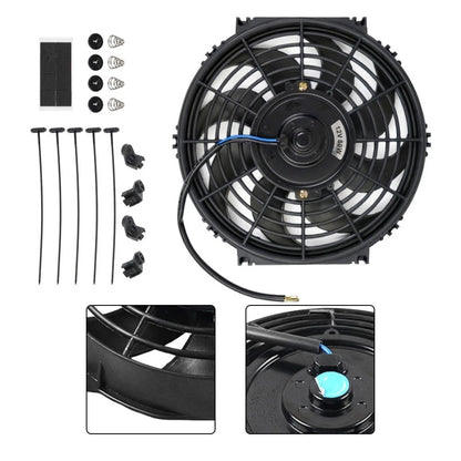 10 Inch Engine Radiator Fan 2000 RPM for Universal Applications